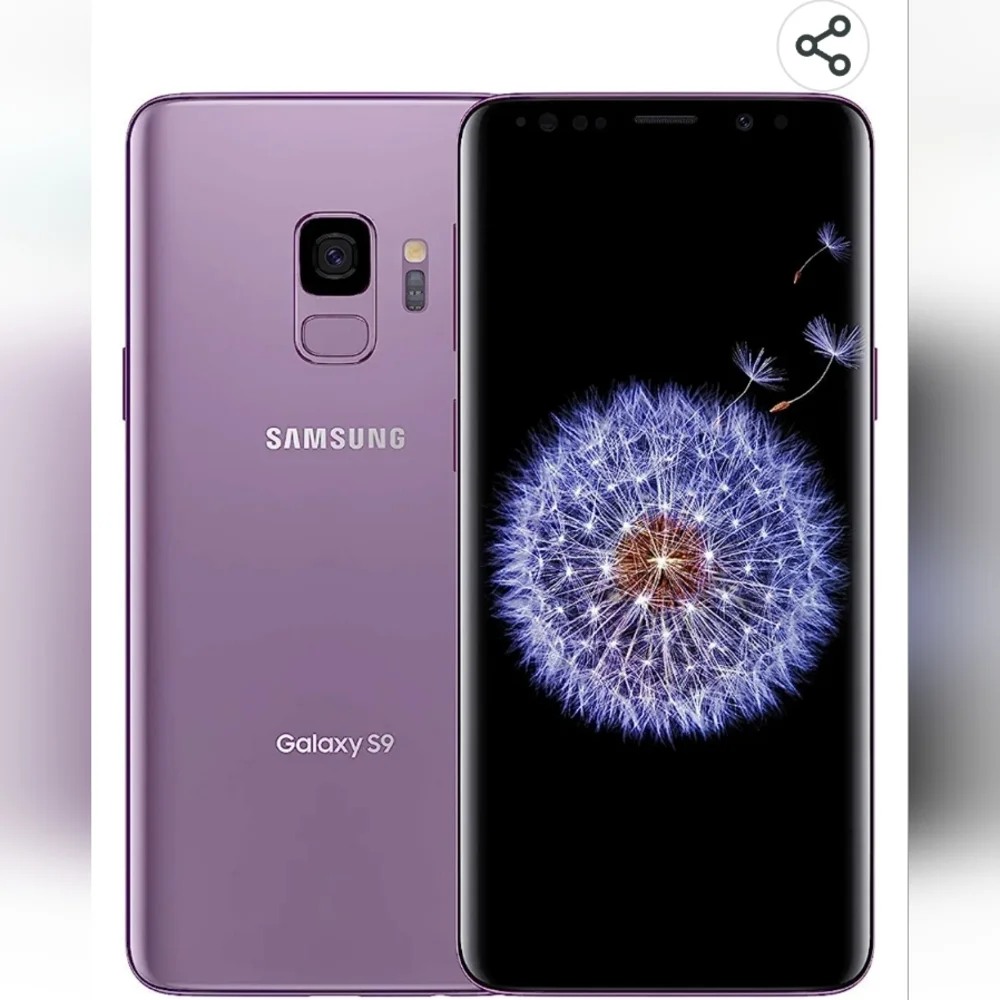 Unlocked Samsung S9 with original box and 3 cases including Otterbox - Picture 1 of 15